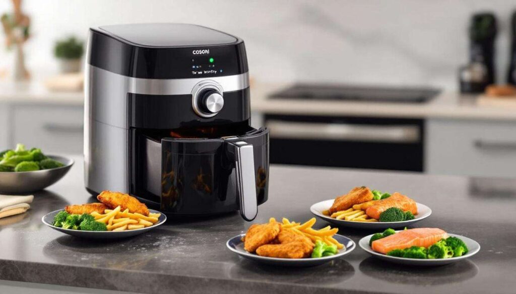 Cosori TwinFry : l’airfryer qui ne vous force plus à choisir entre poulet-frites et saumon-brocolis