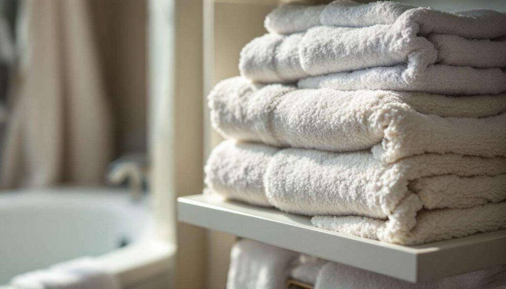 Voici l’astuce pour garder ses serviettes de bains moelleuses et bien propres