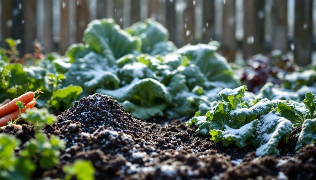 Les anciens le savaient : c’est la cendre qui fait tenir les légumes face au gel