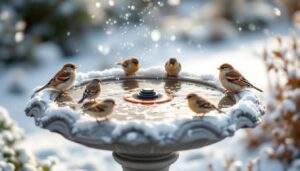 L’astuce vitale des ornithologues qui empêche la glace de bloquer l’eau des oiseaux