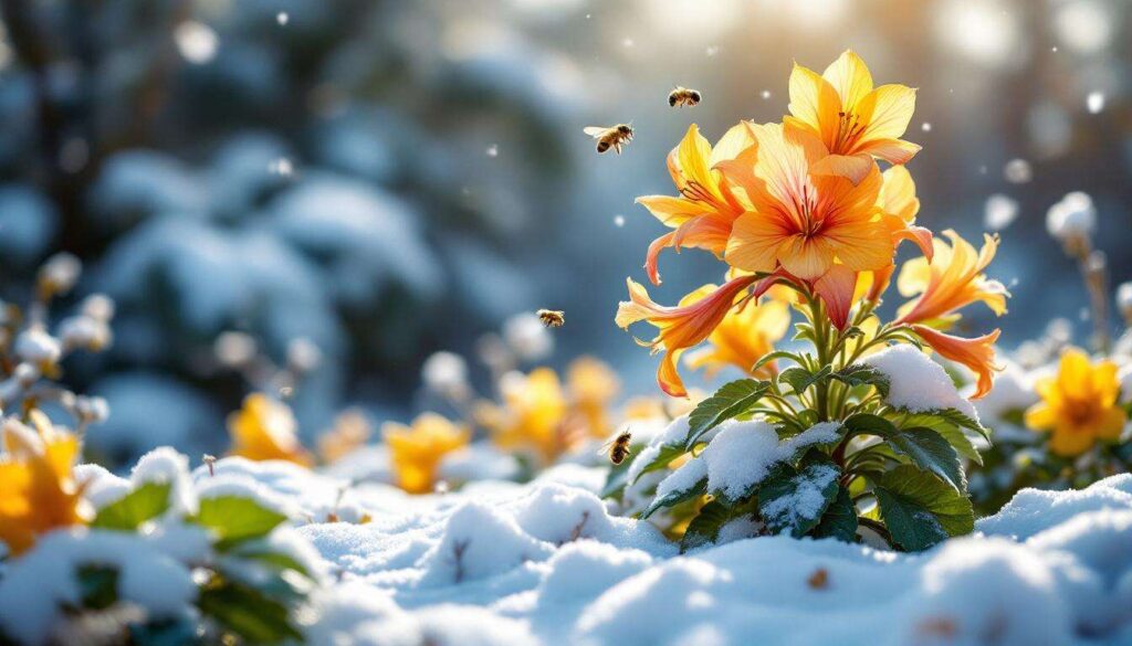 Cette vivace oubliée fleurit en plein hiver et peut sauver les abeilles affamées de votre jardin dès février