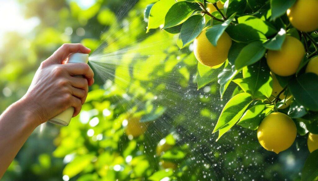 Pulvériser de l'eau avec du bicarbonate sur les feuilles du citronnier : pourquoi ça marche et à quoi ça sert