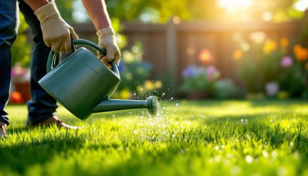 Mieux que les engrais du commerce : la recette maison des jardiniers pour reverdir une pelouse brûlée