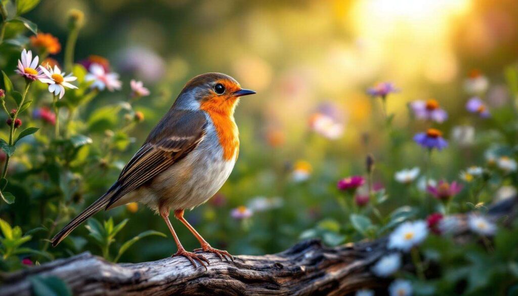 Rouges-gorges au jardin : ce soir, mettez dehors cet aliment de base à 3 centimes, que presque tous les jardiniers oublient