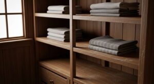 L’odeur d’humidité dans une armoire ne vient pas des vêtements, mais d’un détail qu’on oublie sur les étagères